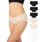 Bea Lot de 7 Culottes en Bambou pour Femme, Culotte pour Femme en Bambou Ultra-Douce, sous-Vêtements Féminins Respirants, Couvrants, à Taille mi-Haute