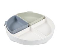 Beaba - Assiette compartimentée porcelaine Mix & Match - Galet