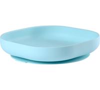 Beaba Assiette en silicone avec ventouse - bleu clair ; 913430