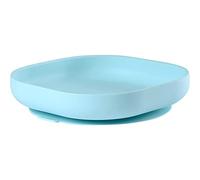 Assiette Silicone Ventouse Beaba 12m+ bleu