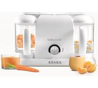 BEABA, Babycook Duo, robot bébé 4 en 1, contenance XXL, blanc