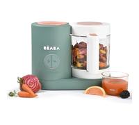 Béaba - Babycook Neo - Baby Food Maker - 4 in 1 : Food Processor, Blender and Cooker - Soft Steamer Cooking - Quick Homemade Baby Food - Made in France - Glass Bowl - Stainless Steel Tub - Green