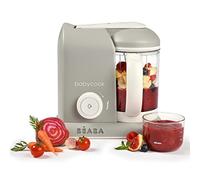 BÉABA, Babycook Solo, Robot Bébé 4 en 1 Mixeur-Cuiseur, Cuisson Vapeur, Diversification alimentaire, Petits pots bébé maison, Gris
