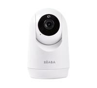 BÉABA, Babyphone Camera Additionnelle Zen Plus 2, Caméra Rotative 360°, Vision Nocturne, Talkie-Walkie, Thermomètre, 8 Berceuses, 4 Caméras Connectables, Compatible avec Application Zen Connect, Blanc