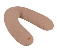 BÉABA, Big Flopsy, Coussin Allaitement/Grossesse, Oreiller Maternité, Multifonctions, Convient pour Dormir/Allaiter, Soutien, Détente et Confort Optimal, Nuit Apaisée, Fleur de Coton, Oekotex, Cacao