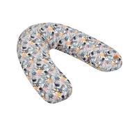 BÉABA - Big Flopsy™ - Coussin de grossesse et d'allaitement - Fleur de coton® - 180 cm - Jungle