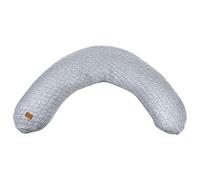 BEABA - Coussin d'Allaitement Big Flopsy Fleur de coton Gris Chiné