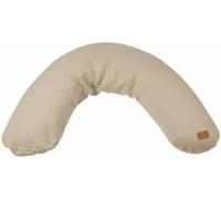 BÉABA - Big Flopsy™ - Coussin de grossesse et d'allaitement - Fleur de coton® - 180 cm - Lin