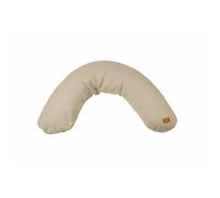 BÉABA - Big Flopsy™ - Coussin de grossesse et d'allaitement - Fleur de coton® - 180 cm - Lin