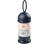 BÉABA, Boite doseuse de lait empilable, 100% hermétique, 3 compartiments, Grande contenance, Usage Evolutif - Rose