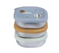 Beaba - Boîtes repas inox multi-usage x3 - Adventure