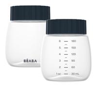 Beaba Breast Milk Collection and Storage Bottle gourde pour conserver le lait maternel Hands-Free Breast Pump 2x180 ml