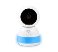 Béaba, Caméra Additionnelle Bébé Vidéo, Caméra 360°, Vision Nocturne, Appli Mobile, Talkie Walkie, Berceuses, Thermomètre et Contrôle Humidité, Surveillance Multiple, Zen Night Light Blanc