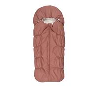 BÉABA, Chancelière Poussette Bébé, 100% Imperméable, Coupe-Vent, Double Polaire Ultra Chaude, TOG 6, Passage Harnais 3 et 5 Points, Capuche Couvrante, Fermeture Zip, 6-24 Mois, Terracotta