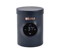 BÉABA - Milk Nomad - Chauffe-Biberon Nomade Ultra-Rapide sur Batterie - Chauffe en -3 min, Température Réglable (21-49°C), Mélangeur Antigrumeaux Breveté, USB-C, Compact & Compatible Biberons