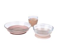 Beaba - Coffret repas verre BEABA x DURALEX - Barbe à papa