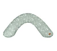 BEABA, Big Flopsy, Coussin Allaitement/Grossesse, Oreiller Maternité, Multifonctions, Convient pour Dormir/Allaiter, Soutien, Détente et Confort Optimal, Nuit Apaisée, Fleur de Coton, Oekotex, Nature