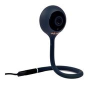 Béaba, Ecoute Bébé Vidéo, Babyphone Zen Connect, Caméra Full HD 1090p, Talkie-Walkie, Longue Portée, Connexion Mobile et WiFi, Berceuses, Tige Flexible, Night Blue