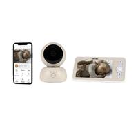 Beaba - Ecoute bébé vidéo Zen Premium 2 - Terre d'argile