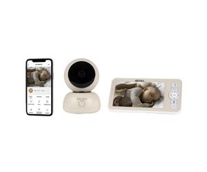 Beaba - Ecoute bébé vidéo Zen Premium 2 - Terre d'argile