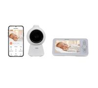 BEABA - Ecoute bébé vidéo Zen Smart Ai Blanc