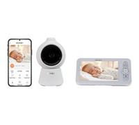 BEABA - Ecoute bébé vidéo Zen Smart Ai Blanc Blanc