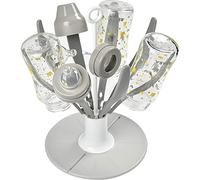 BEABA - Égoutte-biberon pliable Flower Grey