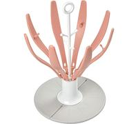 Egoutte biberons pliable fleur rose