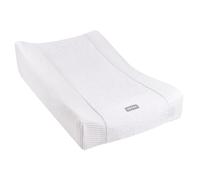 Béaba Housse Matelas à Langer Sofalange - 100% coton nid d'abeille, éponge, Oeko-Tex, blanc
