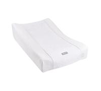 Béaba Housse Matelas à Langer Sofalange - 100% coton nid d'abeille, éponge, Oeko-Tex, blanc