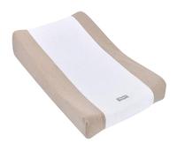 BÉABA, Housse pour Matelas à Langer Sofalange, 100% Coton Nid d'abeille, Eponge Moelleuse, Drap Absorbant, Confort Optimal, Tissus Certifiés Oekotex, Terre d'Argile
