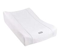 BÉABA, Housse pour Matelas à Langer Sofalange, 100% Coton Nid d'abeille, Eponge Moelleuse, Drap Absorbant, Confort Optimal, Tissus Certifiés Oekotex , Blanc