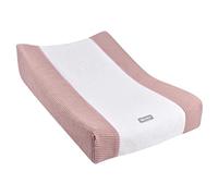 BÉABA, Housse pour Matelas à Langer Sofalange, 100 Pour cent Coton Nid d'abeille, Eponge Moelleuse, Drap Absorbant, Confort Optimal, Tissus Certifiés Oekotex , Vieux Rose, 1 Unité