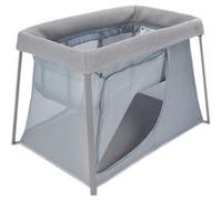 BÉABA, Lit parapluie 3 en 1, Berceau Bébé, Lit d'appoint, Parc, Evolutif, Léger - 6.8Kg, Pliable, Compact, Sac Transport et Matelas inclus, Tissu Respirant et Oeko-Tex, Gris chiné/Galet