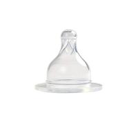 Beaba - Lot de 2 tétines - Liquides épais Y Cut Transparent