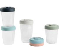 Beaba Lot de 6 récipients-portions à clipser 2ème âge - (6x250 ml) ; 913499