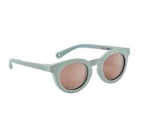 BÉABA, Lunettes de soleil pour enfant 2-4 ans, Protection 100% UV - CAT 3, Protection Latérale, Confort Optimal, Branches ajustables 360°, Adapable à la vue, Collection Happy Vert Sauge