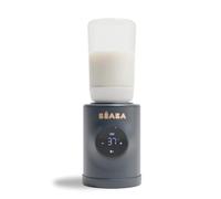 BÉABA, Milk Nomad, Chauffe-Biberon Nomade sur Batterie, Chauffe en -3 min | Chauffe en moins de 3 min, 21 à 49°C, Mélangeur antigrumeaux breveté, Compact, Compatible biberons, Rechargeable USB-C