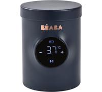 BÉABA - Milk Nomad - Chauffe-Biberon Nomade Ultra-Rapide sur Batterie - Chauffe en -3 min, Température Réglable (21-49°C), Mélangeur Antigrumeaux Breveté, USB-C, Compact & Compatible Biberons