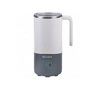 BÉABA, Milk Prep, Préparateur de Biberons et Boissons Lactées, Chauffe Rapide, Lait en Poudre, Lait Maternel, Lait de Croissance, Chocolat au Lait - Pour Bébé et Enfants, Gris