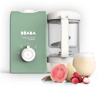 BEABA, Babycook Express, Robot Bébé 4 en 1 Mixeur-Cuiseur, Cuisson Express 15min, Mixage sur-mesure, Cuisson Vapeur Douce et Saine, Décongélation, Texture Homogène, Capacité 1 250 ml, Vert Sauge