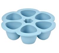 BEABA - Moule de congélation en silicone 6 x 90 ml Windy Blue