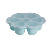 Béaba Multiportions Silicone 6 X 150 Ml Blue Bleu