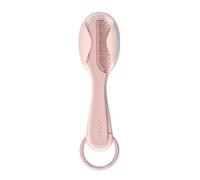 Béaba. Peigne + Brosse A Cheveux. Bébé/Enfant. Systeme De Rangement Du Peigne Intégré Au Dos De La Brosse. Old Pink
