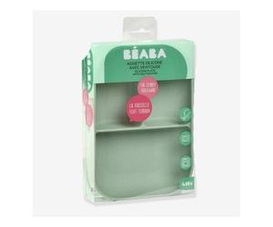 Béaba Plat Divisé Silicone Vert Sauge 1ut