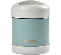 BEABA Pot de conservation repas inox 300 ml bleu clair/vert eucalyptus - Gr. 260ml-350ml