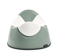 Béaba Pot d'Apprentissage Bébé Ergonomique, Poignées de préhension sur la cuvette, joint antidérapant, hygiénique, Facile d'entretien, Made In France, Vert Sauge