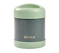 Béaba, Pot de Conservation Inox Isotherme, Repas Bébé, 300 ml Minéral/Sauge | Hermétique, Double Paroi Isolante, Maintient les Aliments Chauds ou Froids, Format Pratique, Lunch Box, Boîte Goûter Enfant
