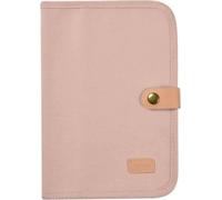 BEABA, Protege carnet de santé canvas rose poudré