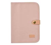 BEABA, Protège carnet de santé canvas rose poudré